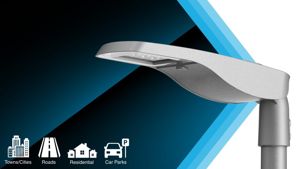 BLADE Core LED street light for towns, roads, residential and car park use
